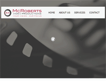 Tablet Screenshot of mcrobertsvideo.com